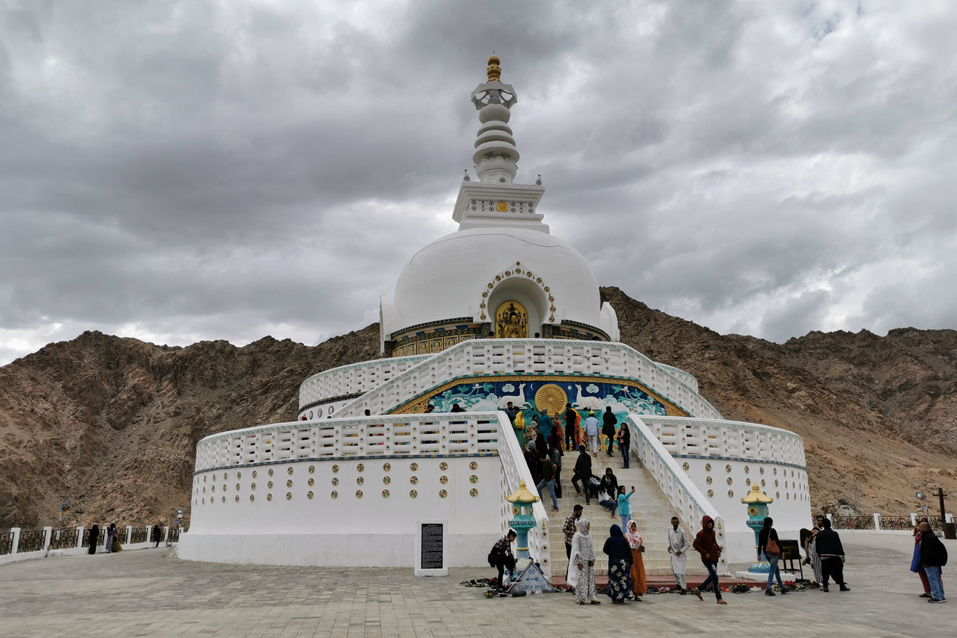 拉達克-香緹佛塔 Shanti Stupa